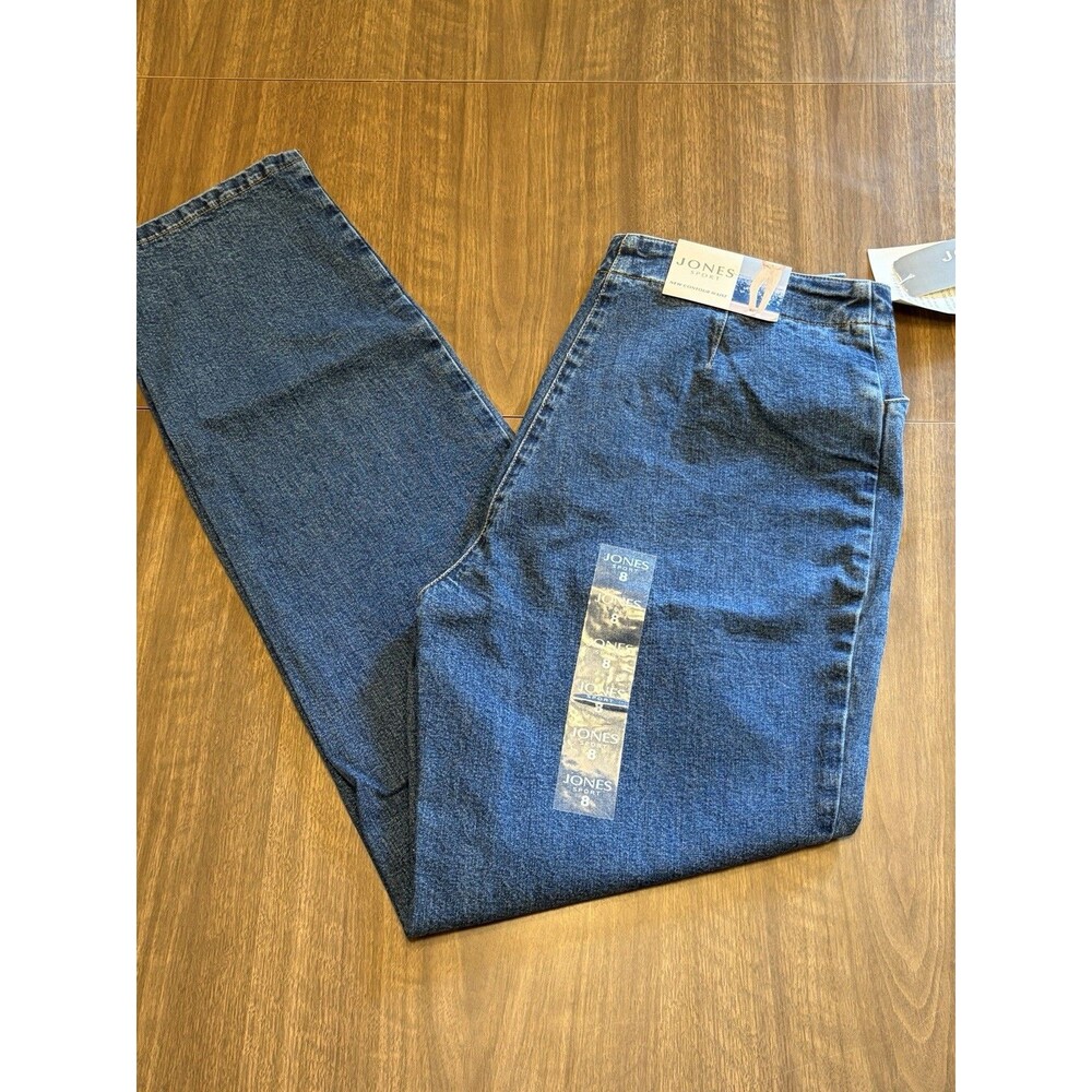 Vtg 90’s Jones New York Jeans Slash Pockets Dart Waist 30 Women SZ 8 NWT